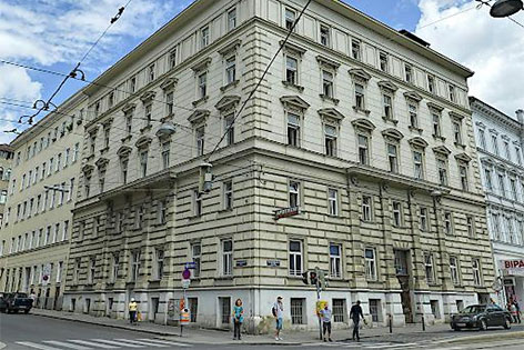 Gebäude auf der Nussdorfer Straße