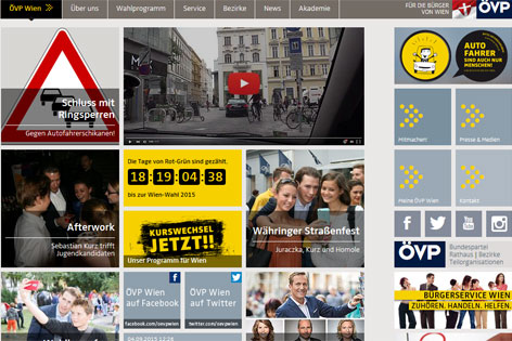 © Screenshot Internetseiten