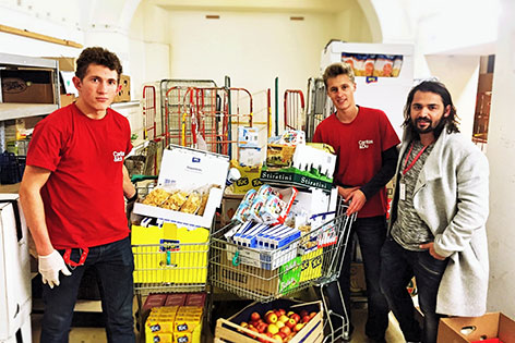 © Caritas Einkaufswagen