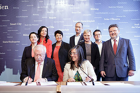 © APA / Georg Hochmuth Rot-Grün II