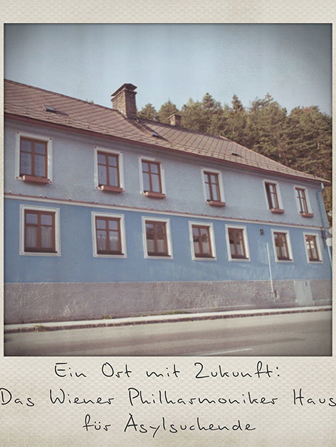 © Wiener Philharmoniker Philharmoniker Haus für Asylsuchende