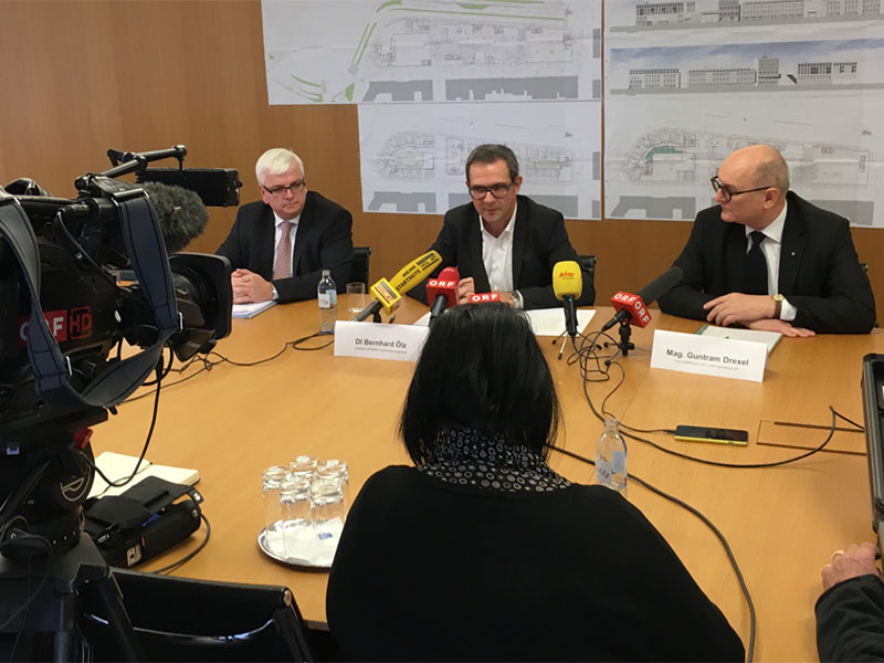 © PRISMA Unternehmensgruppe Prisma Seestadt Pressekonferenz