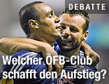 Jubel der Salzburger Leonardo und Roman Wallner